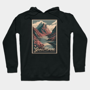 Gros Morne National Park Of Canada Retro Vacation Poster Hoodie